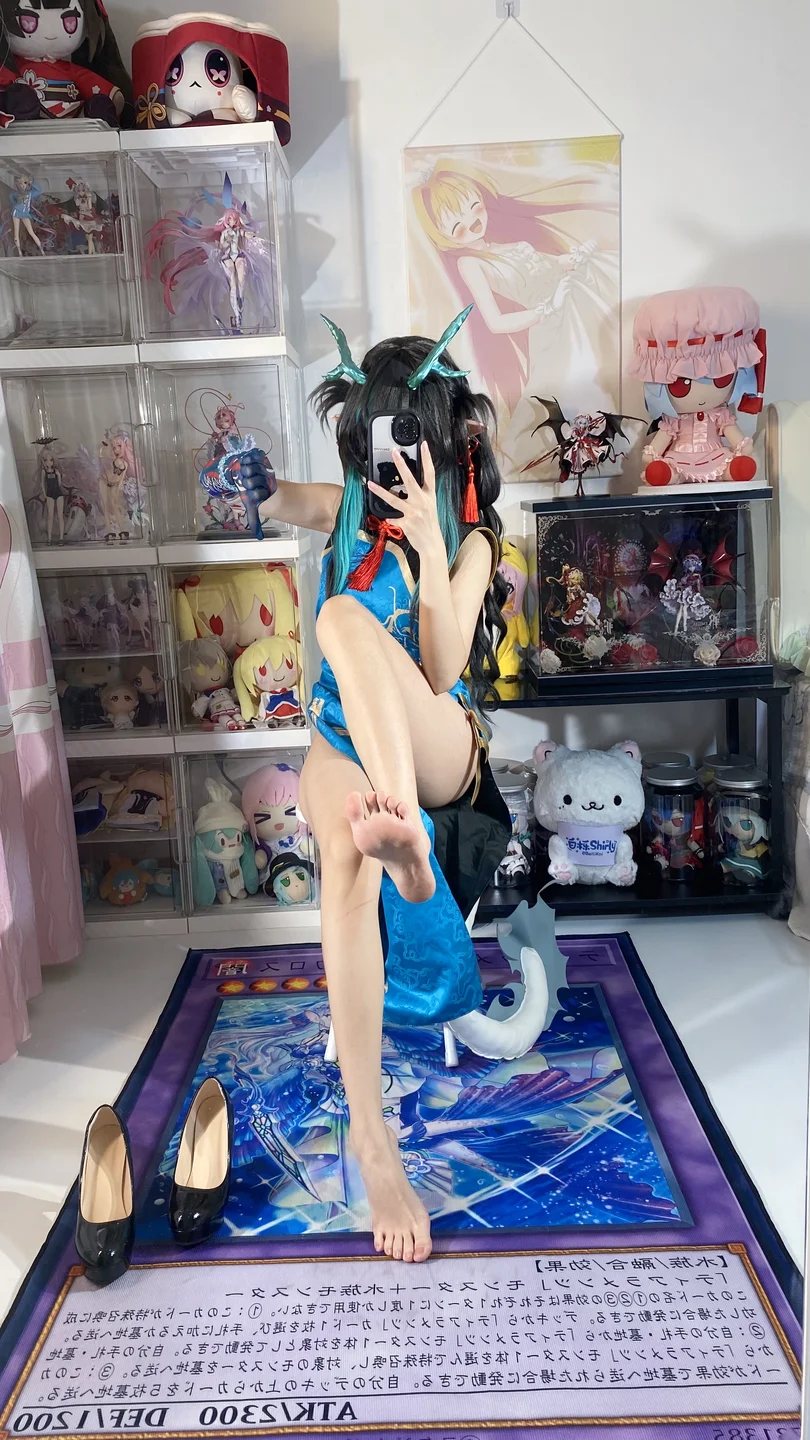 白栎Shirly - No.015 夕染尘烟 [130P,26V-7.01GB] 上 tg@simisebaisi 【丝足阁】046.webp